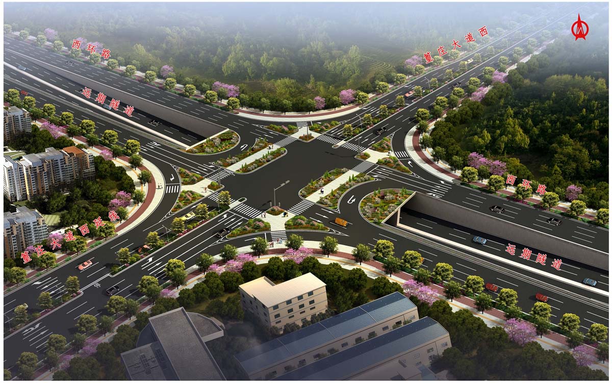 篁庄大路西延线