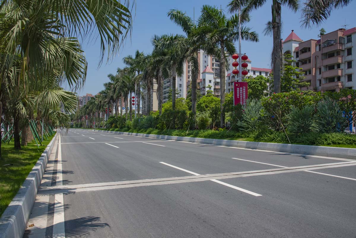 新会冈州大路刷新工程